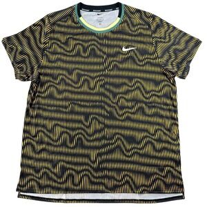 Nike Court Advantage Dri-Fit Tennis Shirt Mens XL Multicolor FD5322-010 NEW